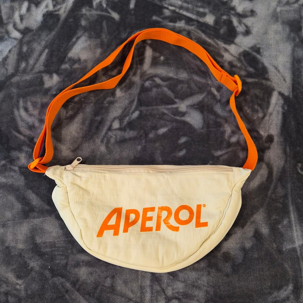 Aperol Spritz Fanny Bag Cream Orange Waterproof Nylon Belt Bag AP-A1301-14143-25